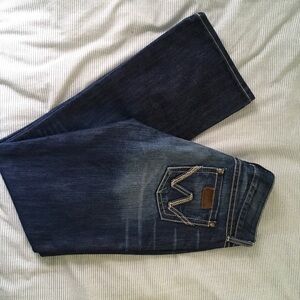 Wrangler Women's Dark Blue Boot Cut Jeans